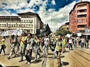 Marche contre Monsanto - Sofia Bulgarie 25 mai 2013