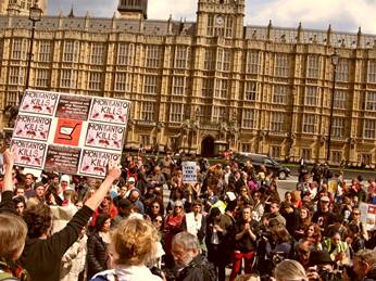 Marche Monsanto - Londres 25 mai 2013